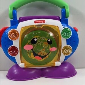 Fisher Price Laugh and & Learn Sing With Me Musical CD Player